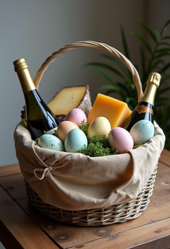 adult themed easter baskets