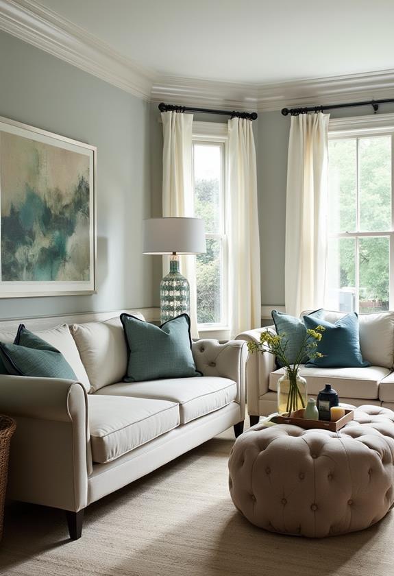 affordable chic room colors