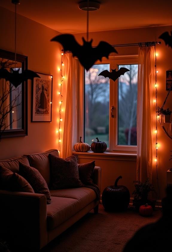 affordable halloween lighting ideas
