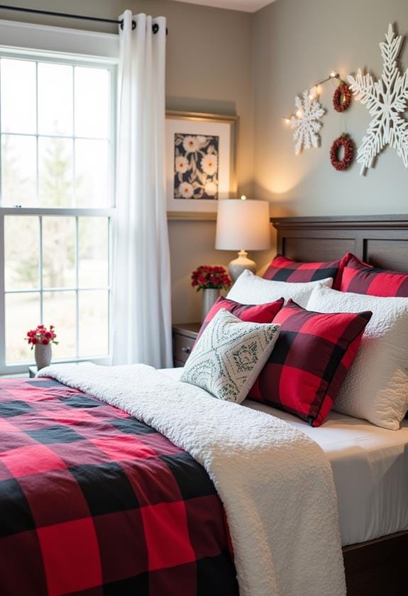 affordable holiday bed linens