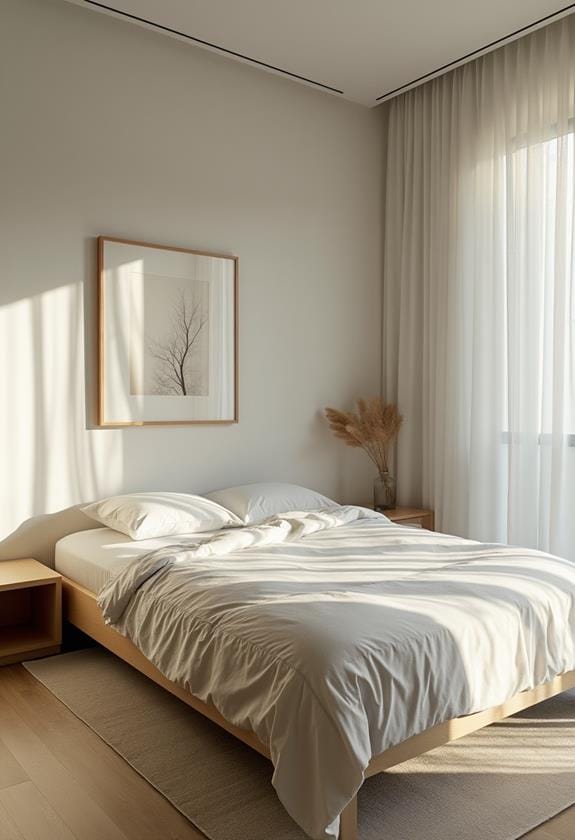 affordable minimalist bedroom decor