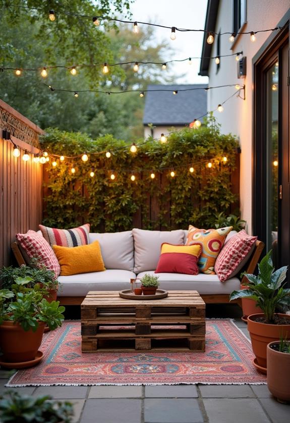 affordable small patio transformations
