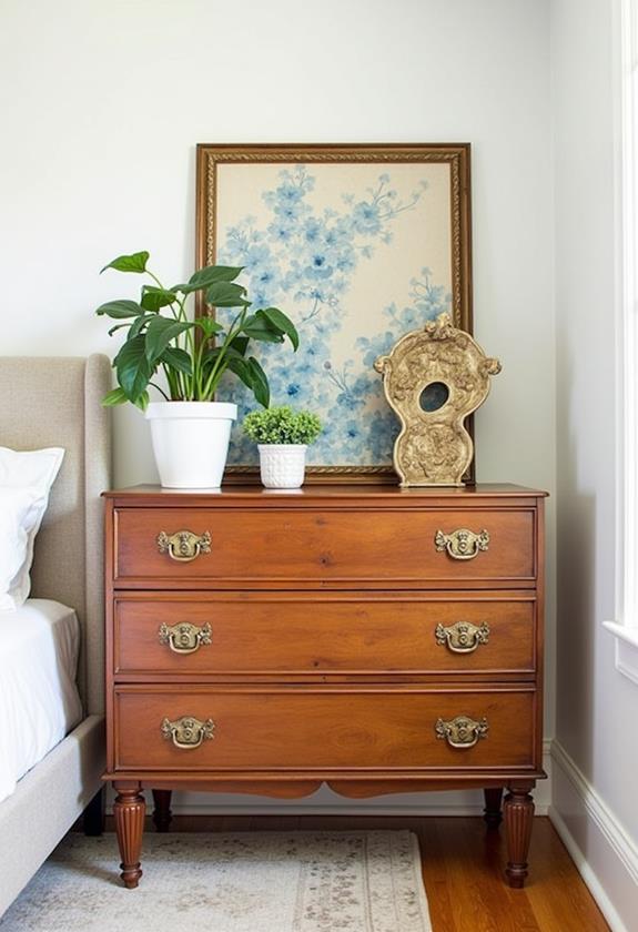 antique wooden furniture piece