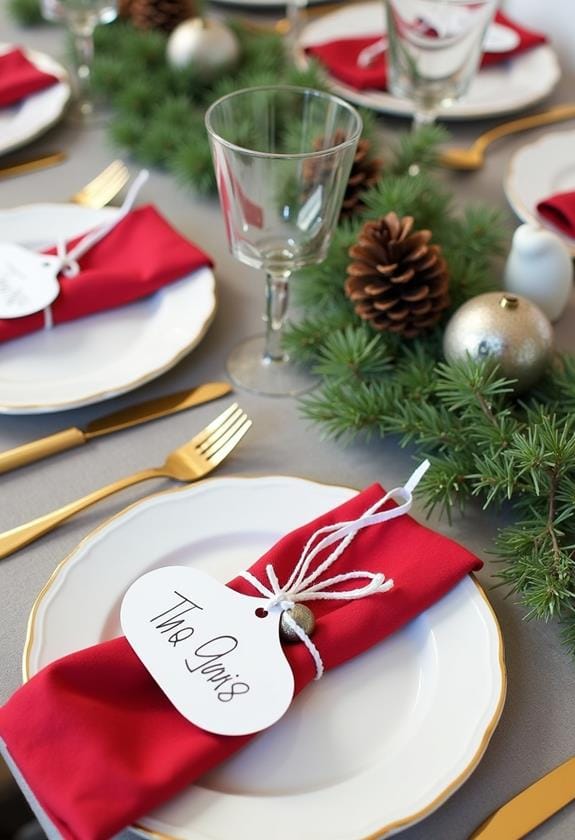 artisan decorated table names
