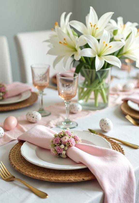 artisan made napkin ring decor