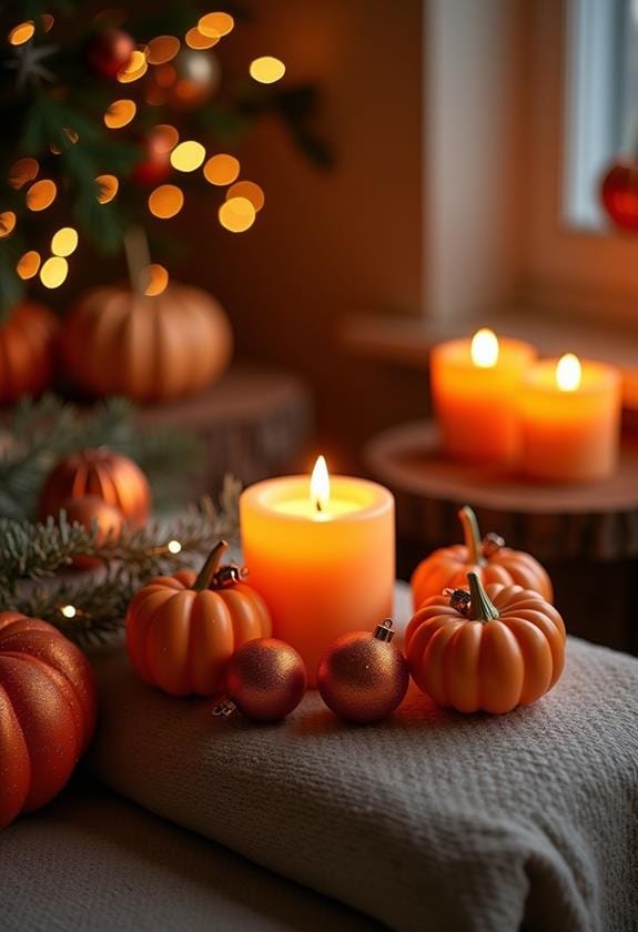 autumn aroma candle collection