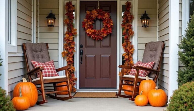 autumn door decor ideas