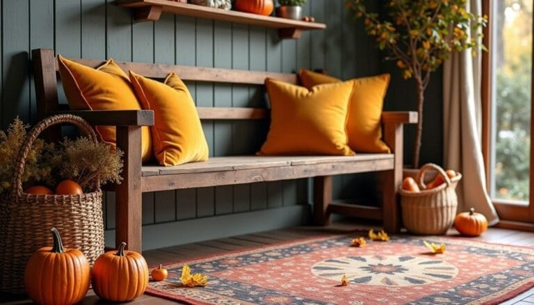 autumn entryway decor ideas