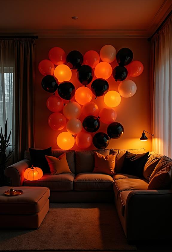 autumn festival balloon display