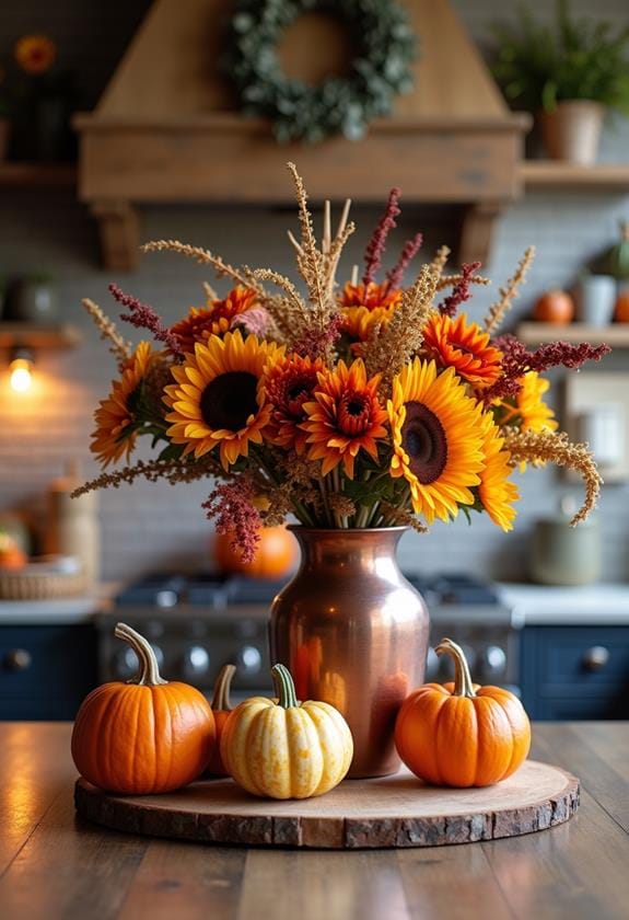 autumn floral design ideas