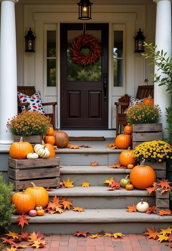 autumn harvest decor showcase