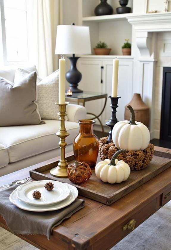autumn inspired retro collectibles