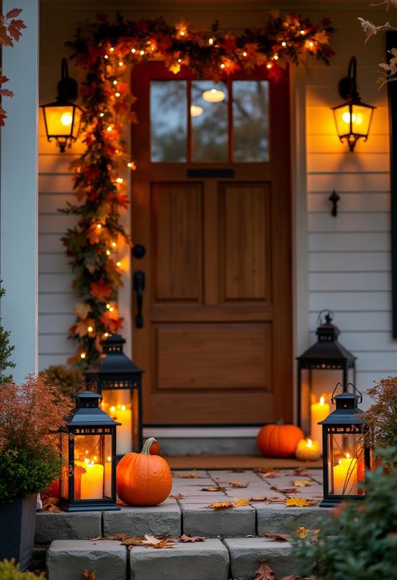 autumn lantern decoration inspiration