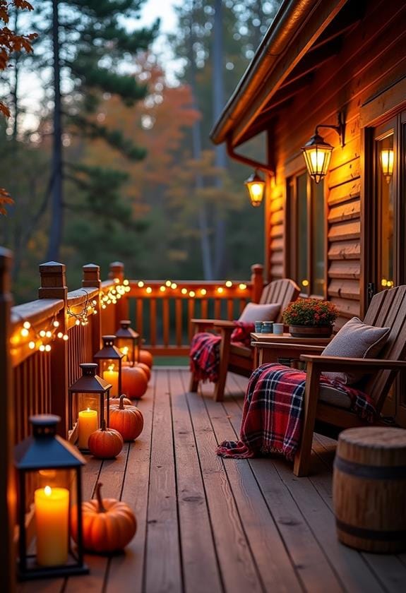 autumn outdoor illumination ideas