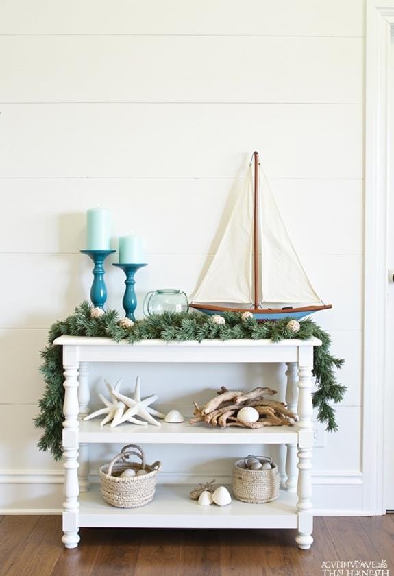 beachside holiday spirit