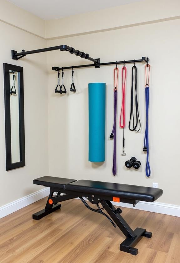 bodyweight workout training areas