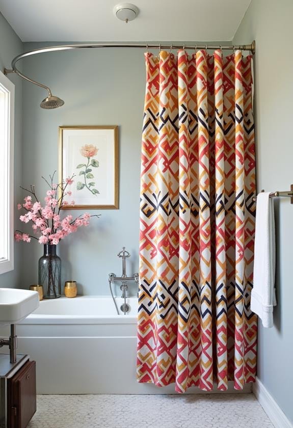 bold shower curtain designs
