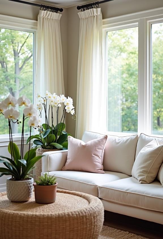 breezy and bright atmosphere