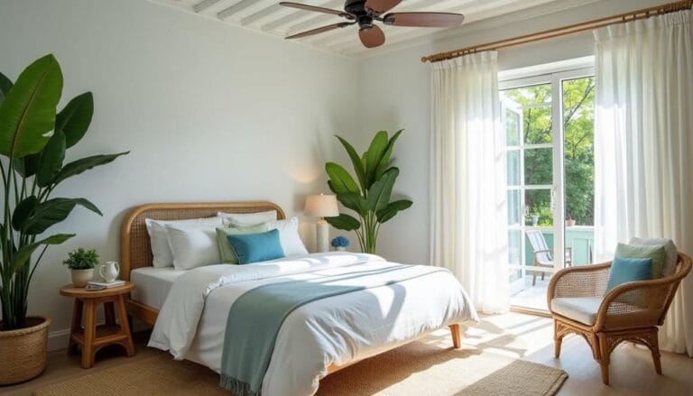 breezy summer bedroom decor