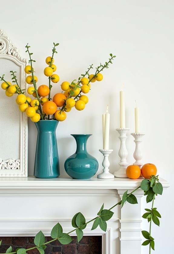 bright citrus color palette