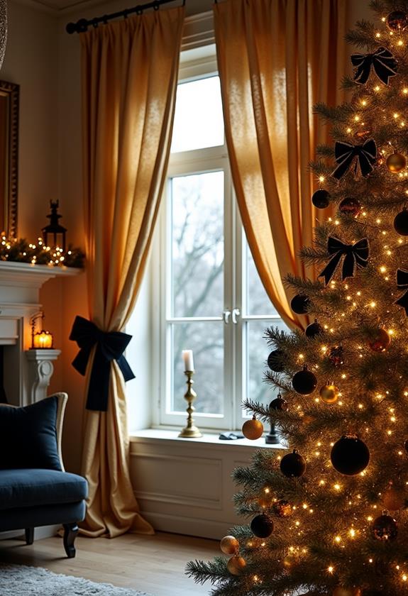 brilliantly shining window decor
