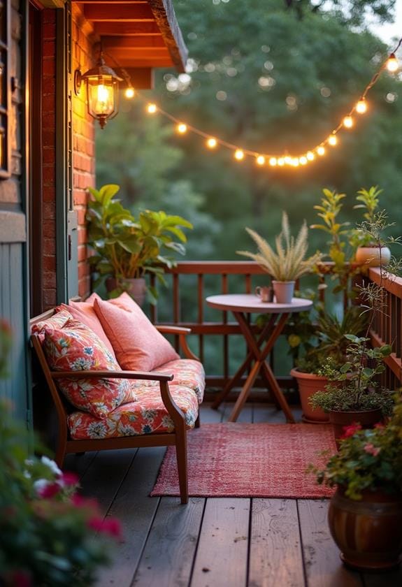 budget friendly summer balcony decor