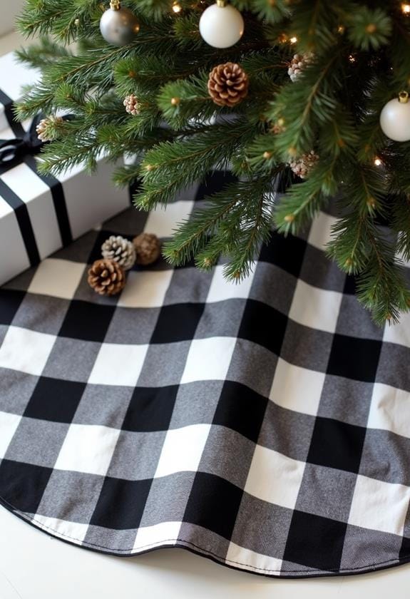 buffalo plaid christmas decor