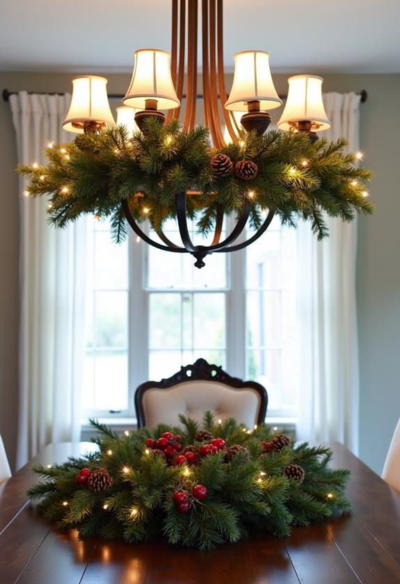 chandelier light fixture wraps