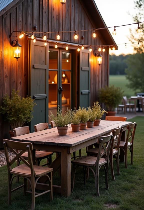 charming al fresco experience