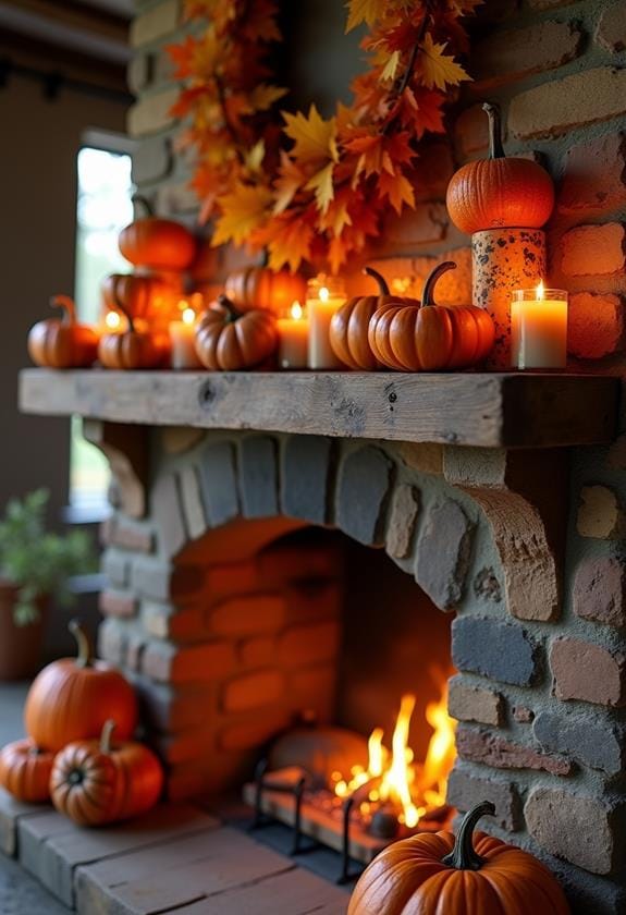 charming autumn harvest arrangement