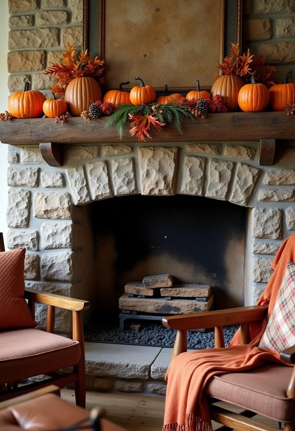 charming autumn pumpkin arrangement
