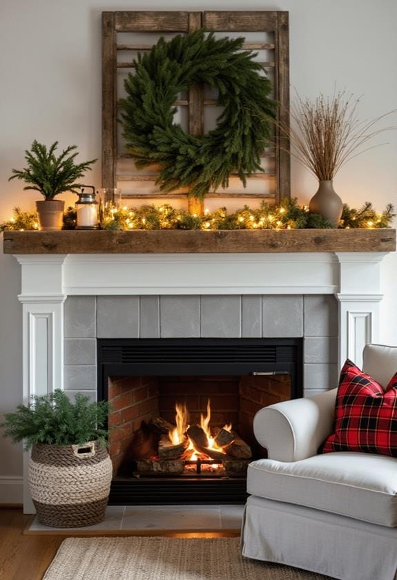 charming country christmas decor