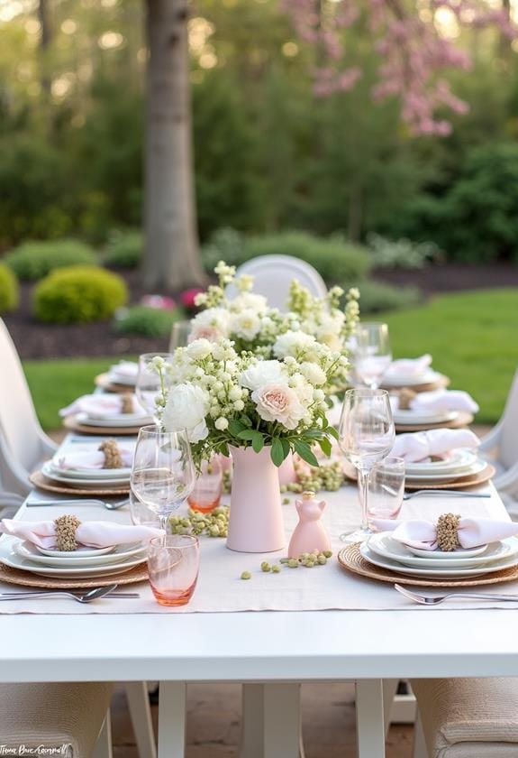 charming floral outdoor retreat