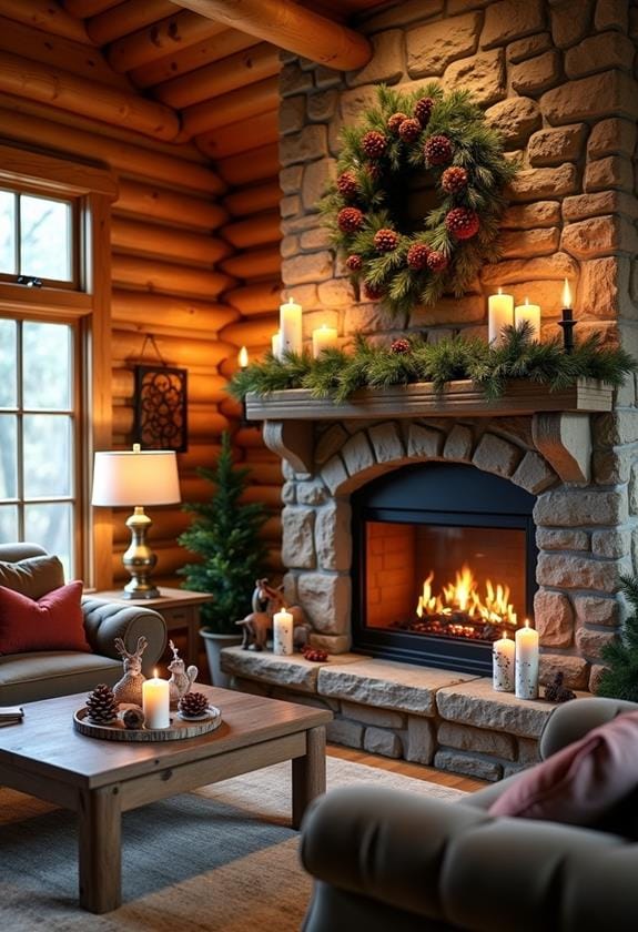 charming forest holiday decor