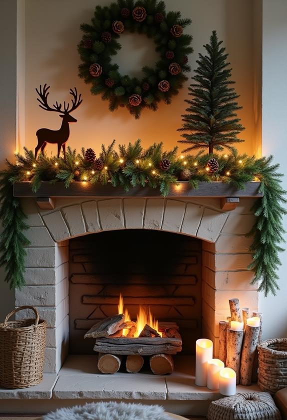 charming forest winter escape