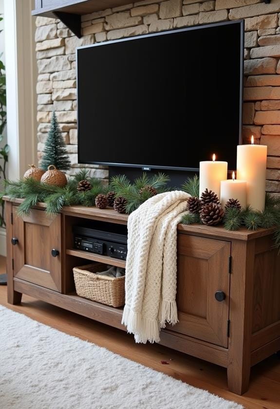 charming natural timber details