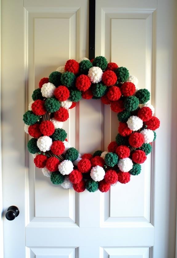 cheerful holiday decoration craft