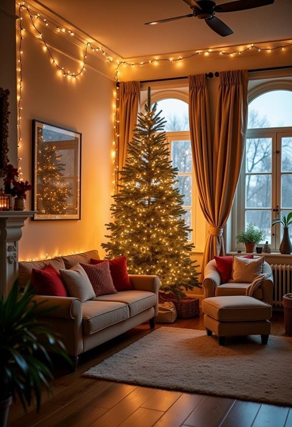chic holiday light displays