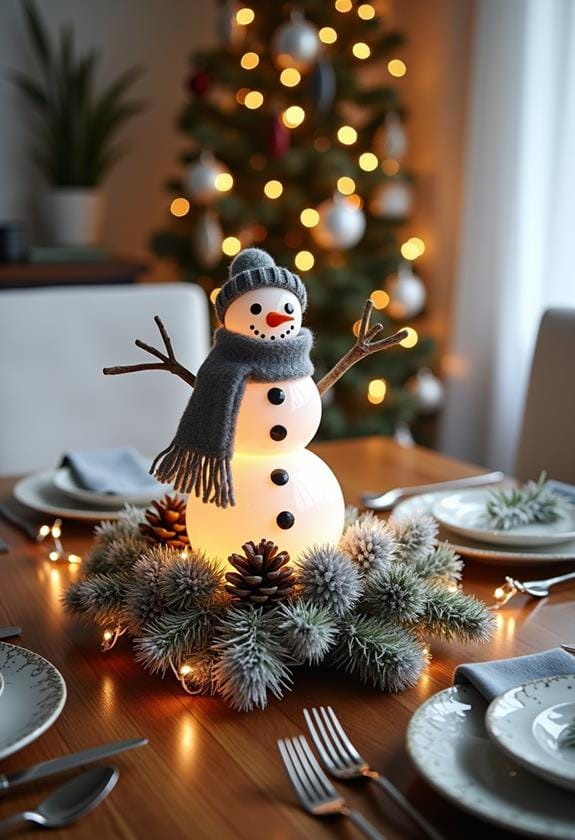 chilly dining table decoration