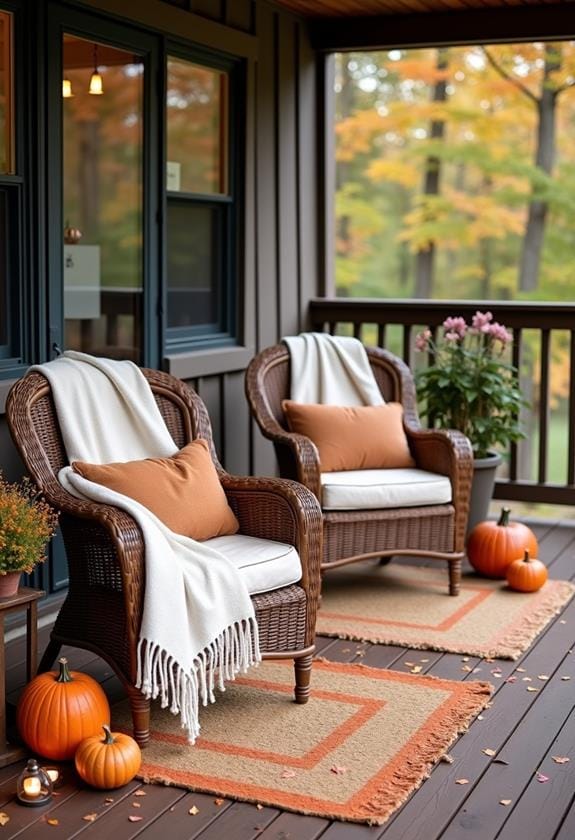 choosing seasonal outdoor rugs