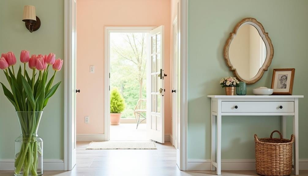 choosing spring foyer decor