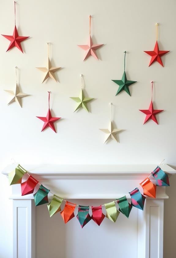 christmas countdown paper chain