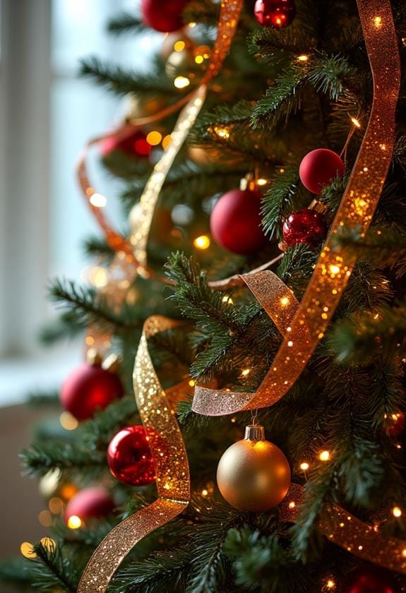 christmas tree ribbon inspiration