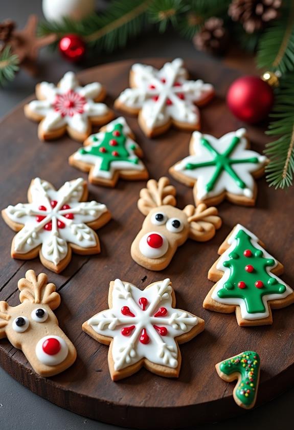 classic festive cookie patterns