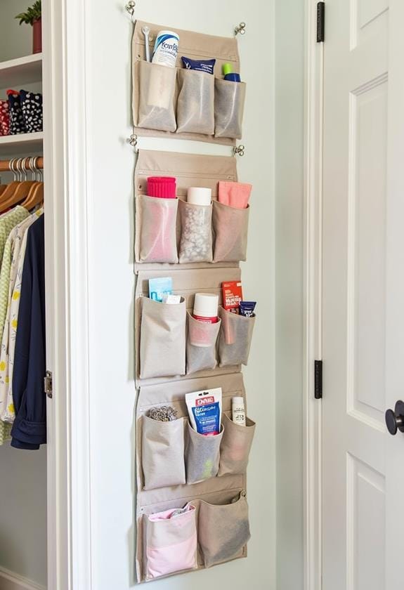 clever closet storage solution