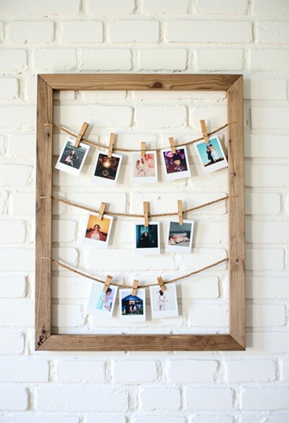 clothesline photo gallery setup