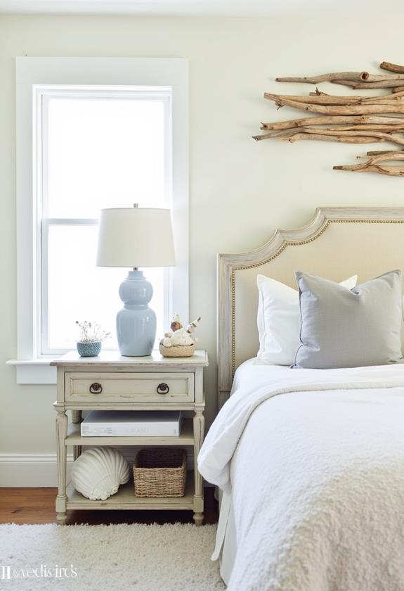 coastal driftwood wall decor