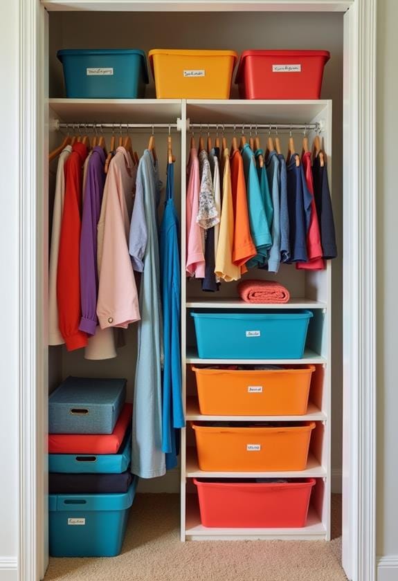 color coding enhances visual organization