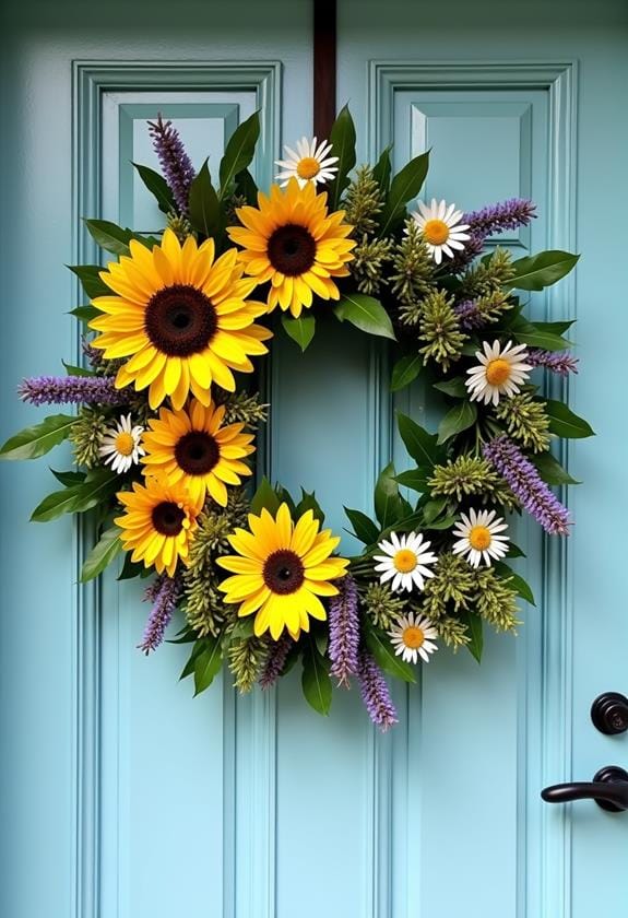 colorful botanical arrangements