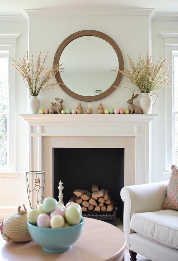 colorful pastel home decor
